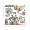 Stamperia Furry Friends 2 Rub-On Assortment
