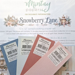 Mintay Papers Snowberry Lane Paper Ephemera 38pz