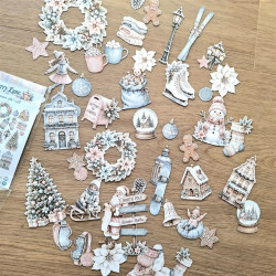 Mintay Papers Snowberry Lane Paper Die-Cuts 60pz