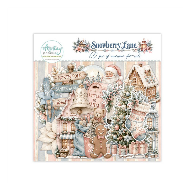 Mintay Papers Snowberry Lane Paper Die-Cuts 60pz