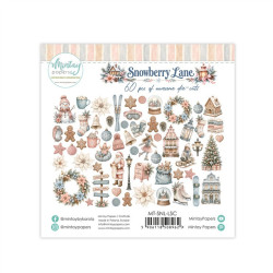 Mintay Papers Snowberry Lane Paper Die-Cuts 60pz