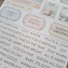 Mintay Papers Snowberry Lane Paper Stickers Words