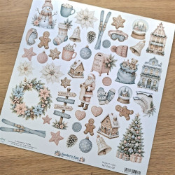 Mintay Papers Snowberry Lane Elements 30x30cm