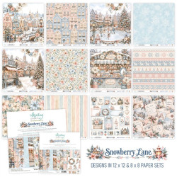 Mintay Papers Snowberry Lane Paper Pad 20x20cm