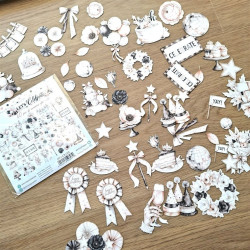 Mintay Papers Let's Celebrate Paper Die-Cuts 60pz