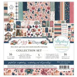Mintay Papers Cozy Days Collection Set 16pz