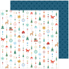 Pinkfresh Studio Festive Fun Paper Pack Double-Sided by Geralyn Sy 30x30cm
