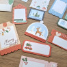 Pinkfresh Studio Festive Fun Tag Ephemera by Geralyn Sy 29pz
