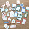 Pinkfresh Studio Festive Fun Tag Ephemera by Geralyn Sy 29pz