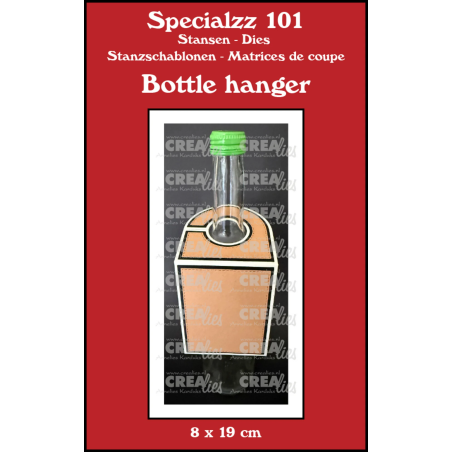 Crealies Specialzz Dies no. 101 Bottle Hanger / Door Hanger