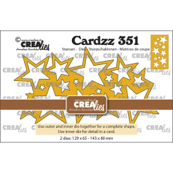 Crealies Crea-Nest-Lies XXL Dies No. 202 Banner D / Church Arch with Stitchline