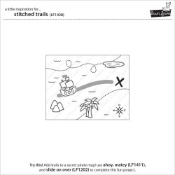 Lawn Fawn Stitched Trails Die