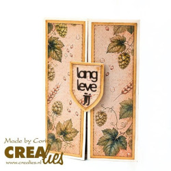Crealies Crea-Nest-Lies XXL Dies No. 202 Banner D / Church Arch with Stitchline