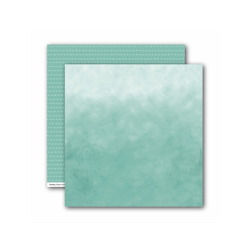 Tommy Double Face Paper – Tommy Double Face Paper – Watercolors Vibes 8Vibes 1