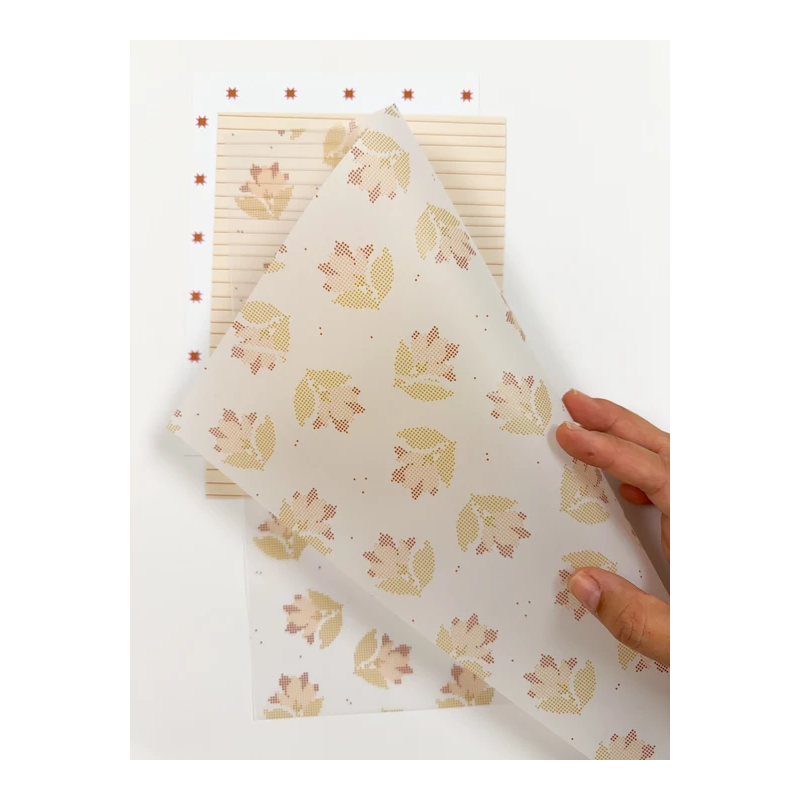 Vellum Flores CARAMEL Dunaon