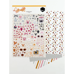 Dunaon Puffy Stickers CARAMEL