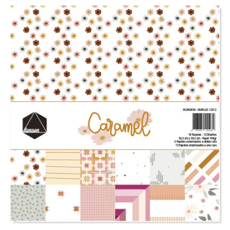 DUNAON CARAMEL Paper Pad 30x30cm
