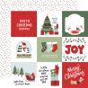 Echo Park Here Comes Santa Paws Collection Kit 30x30cm