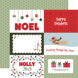 Echo Park Here Comes Santa Paws Collection Kit 30x30cm