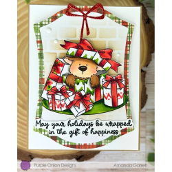 Purple Onion Designs Chilliezgraphy by Pei - Christmas Surprise (Puppy with Gifts)