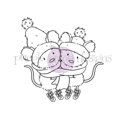 Purple Onion Designs Chilliezgraphy by Pei - Crazy Love (Mice Hugging)