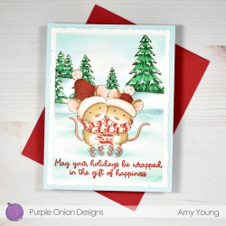 Purple Onion Designs Chilliezgraphy by Pei - Crazy Love (Mice Hugging)
