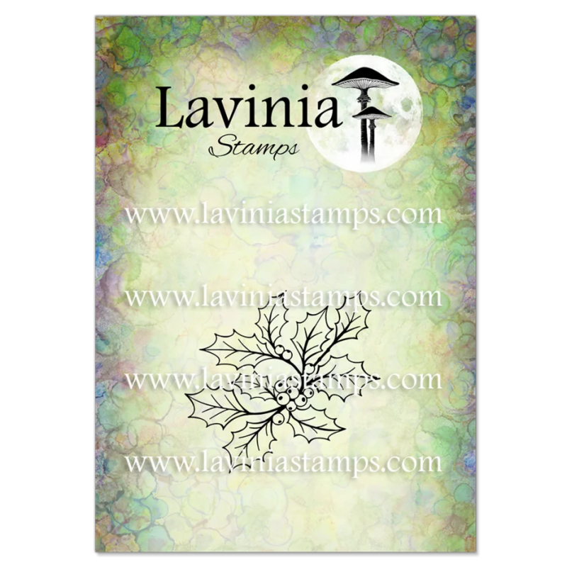 Lavinia Stamps Frost and Fable Stamp Holly Tree