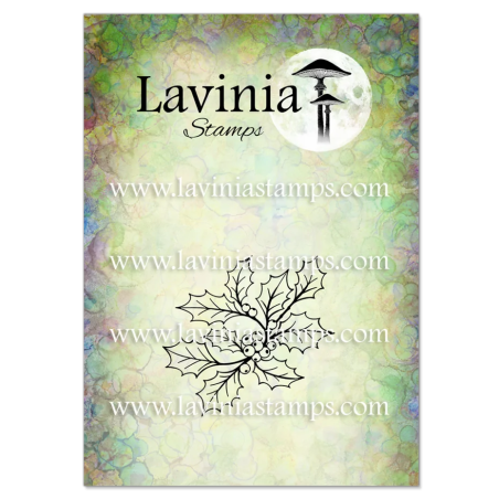Lavinia Stamps Frost and Fable Stamp Holly Tree