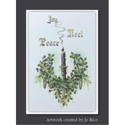 Lavinia Stamps Frost and Fable Stamp Winters Halo