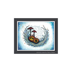 Lavinia Stamps Frost and Fable Stamp Winters Halo