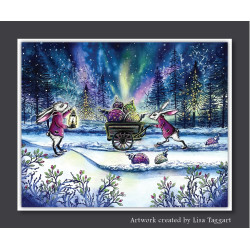 Lavinia Stamps Frost and Fable Stamp Tumblecart
