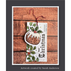 Lavinia Stamps Frost and Fable Stamp Chirstmas Pud