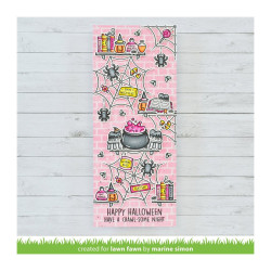 SET Timbri + fustelle LAWN FAWN Sweet Spiders