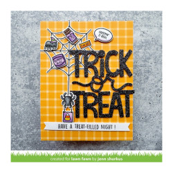 SET Timbri + fustelle LAWN FAWN Sweet Spiders