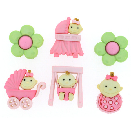 Dress It Up Embellishments Baby Fun Girls