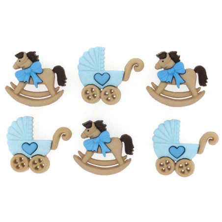 Dress It Up Embellishments Horse & Buggy Boy