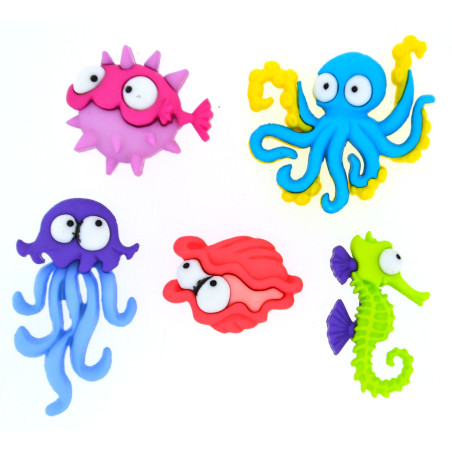 Dress It Up Embellishments Creatures Of The Sea