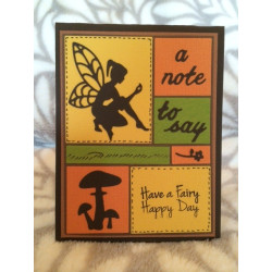 Frantic Stamper Precision Die Fairy and Flower