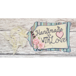 Frantic Stamper Precision Die Handmade with Love