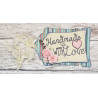 Frantic Stamper Precision Die Handmade with Love