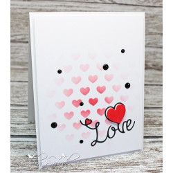 Frantic Stamper Precision Die Handmade with Love