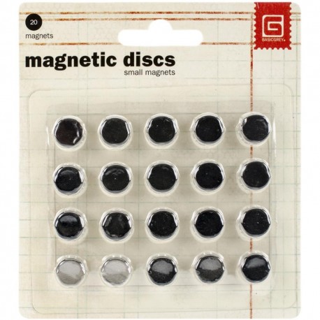20 Magnetic Discs 0,95cm