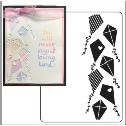 Embossing Folder Kites Darice