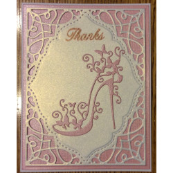 Bazzill Bling Cardstock String Of Pearls 30x30cm