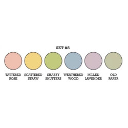Tim Holtz Distress Crayon Set 8