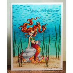 Timbro Whimsy Stamps Elania