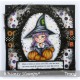 Timbro Whimsy Stamps Pumpkin Witchy