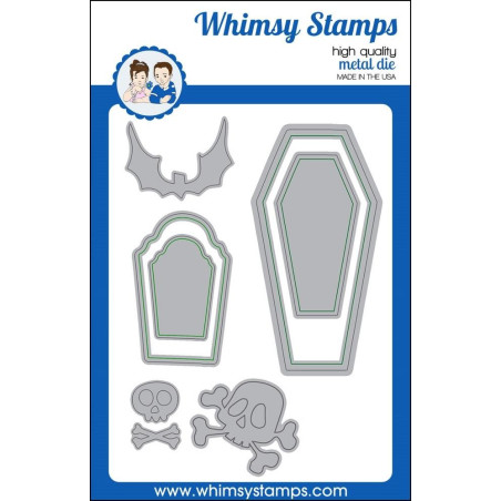 Whimsy Stamps Dracula's Coffin Die Set