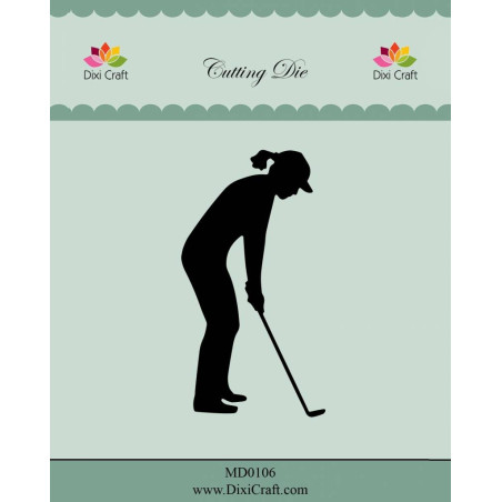 Dixi Craft Metal Dies Golf Player