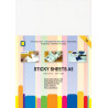 10 Fogli A5 Sticky sheets per fustelle sottili